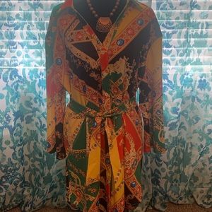 A beautiful multi color dress!